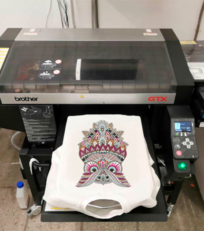 Печать на текстиле авгур